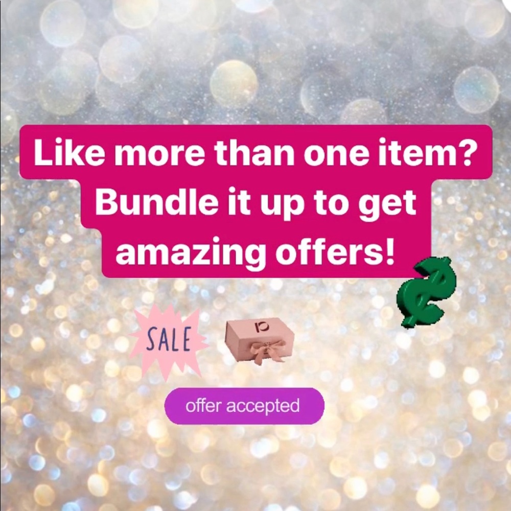 Make bundles to get special deals on 2+ items